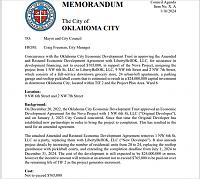 Click image for larger version. 

Name:	OKC Council Memo - 1.16.2024.jpg 
Views:	27 
Size:	19.7 KB 
ID:	19051